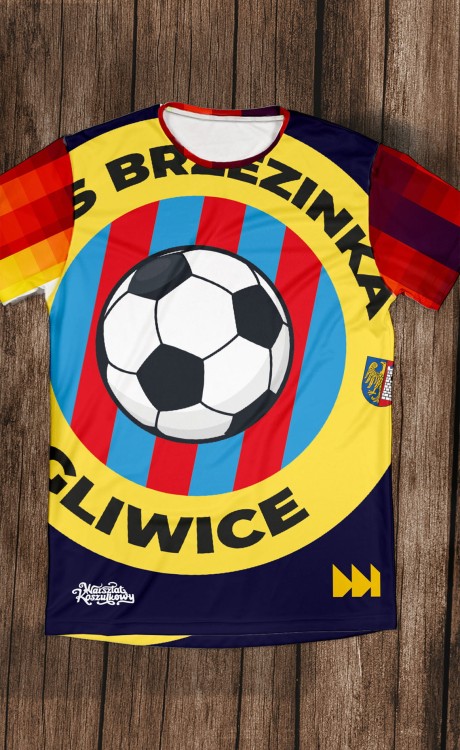 koszulka KS Gliwice Brzezinka herb
