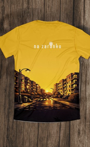 na zaranku koszulka damska – real foto + wizualizacja