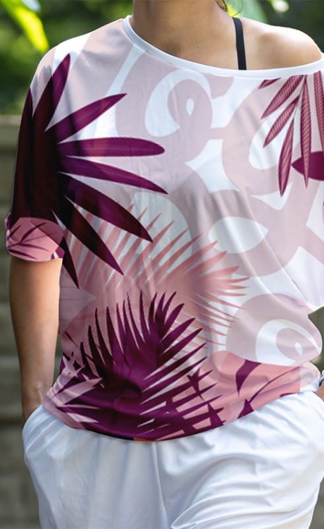 palmy luźne oversize