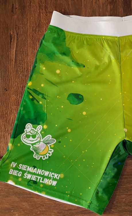 4 siemianowicki bieg świetlików spodenki