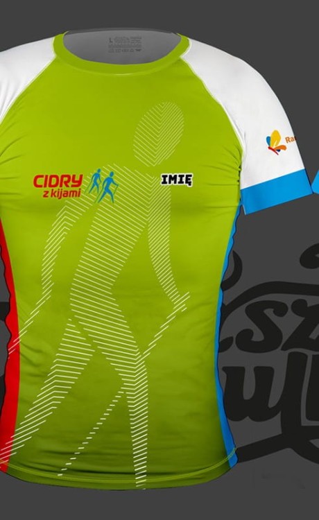 Cidry z kijami - rashguard krótki