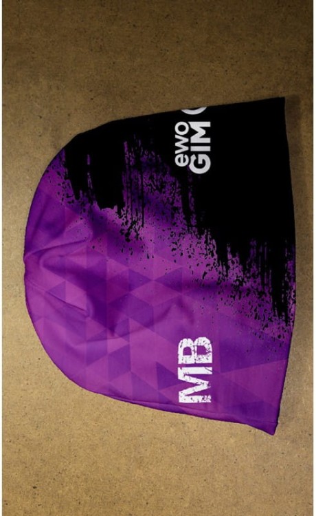 Ewo Gim AZS AWF Katowice  czapka fioletowa