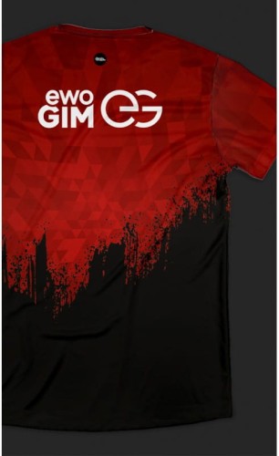 Ewo Gim AZS AWF Katowice - koszulka czerwona