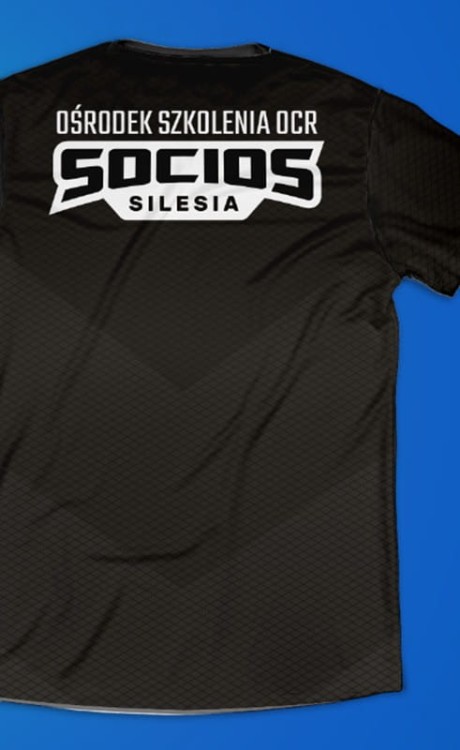 socios - koszulka treningowa ośrodek szkolenia