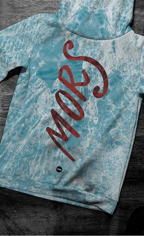 niebieski mors bluza