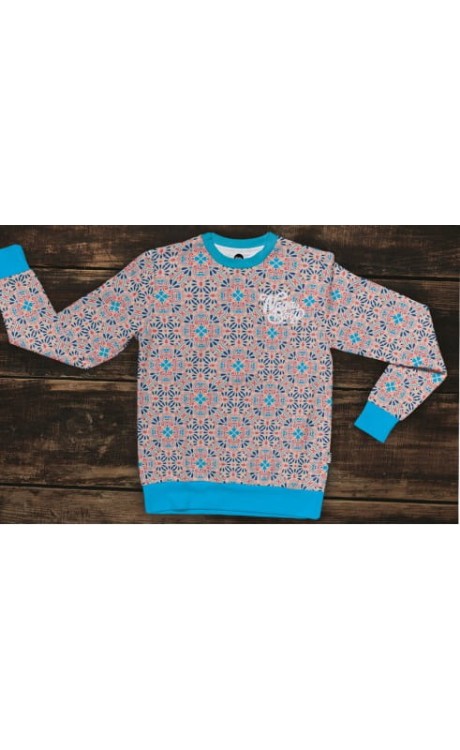 bebzie blue prosta bluza