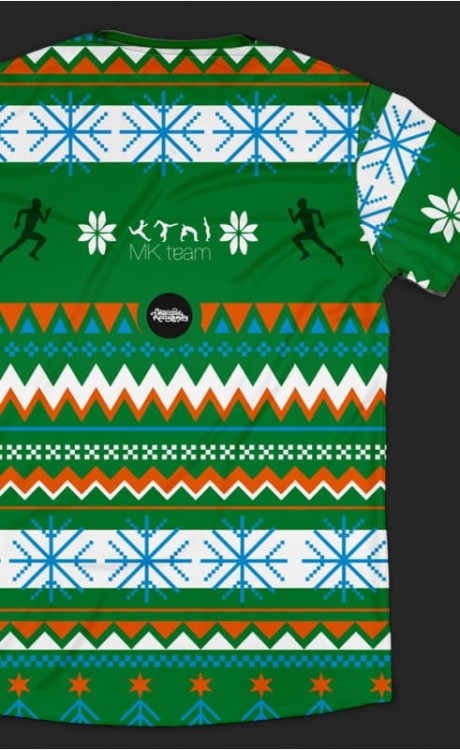 8 Bieg Mikołajkowy koszulka