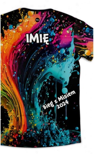 Bieg z Misiem 2024 koszulka