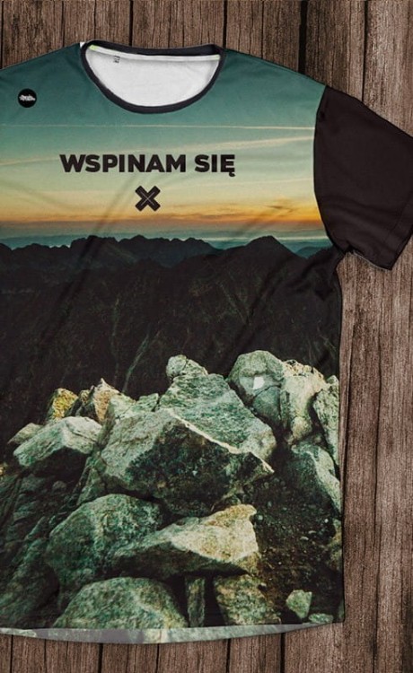 wspinam się koszulka