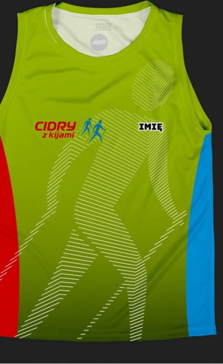 Cidry z kijami bezrękawnik