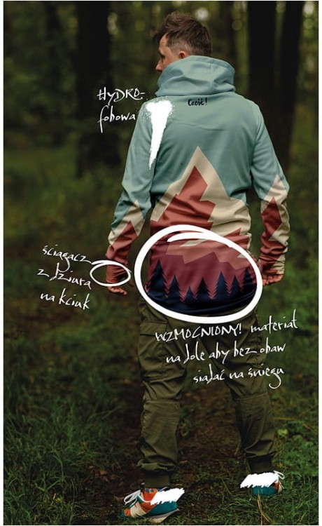 camogreen bluza snowboardowa