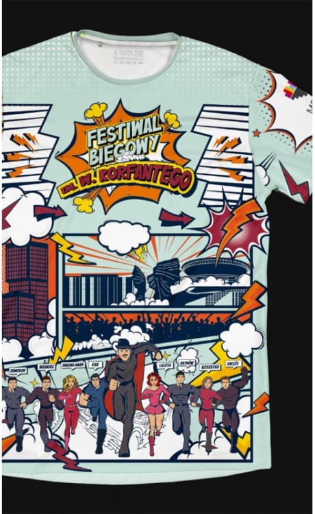 Festiwal Biegowy im. W. Korfantego 2024 - koszulka