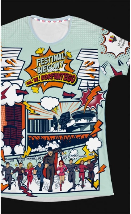 Festiwal Biegowy im. W. Korfantego 2024 - koszulka