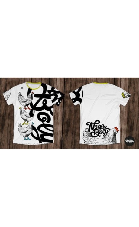 biegowa kura koszulka