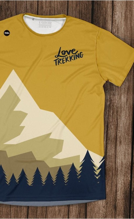 love trekking yellow