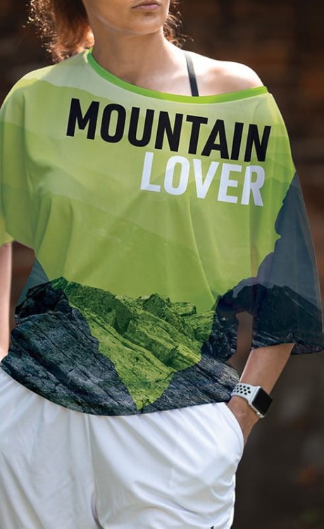 mountain lover oversize