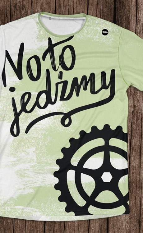 no to jedźmy zielona koszulka