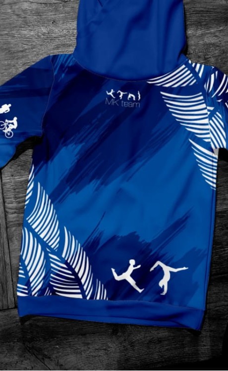 MKTEAM piórka bluza