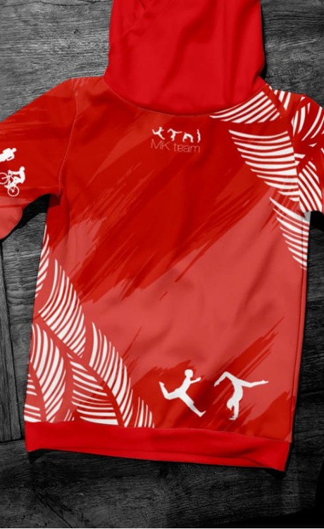 MKTEAM piórka bluza