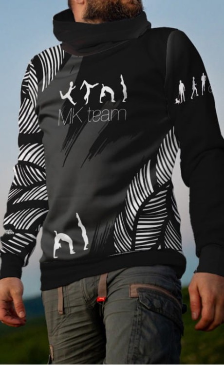 MKTEAM piórka bluza