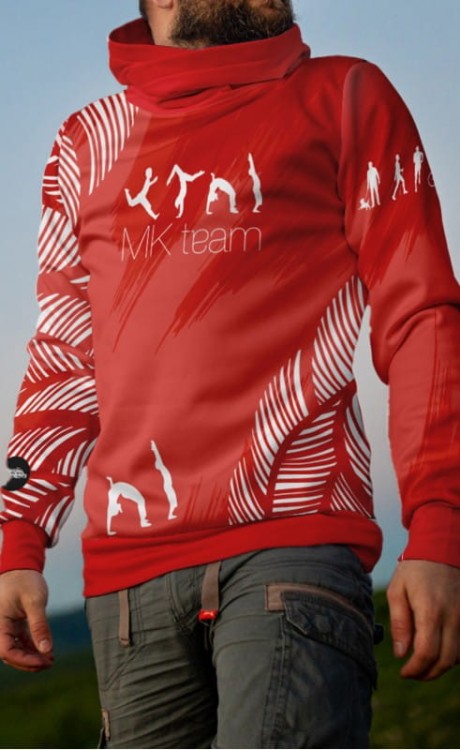 MKTEAM piórka bluza