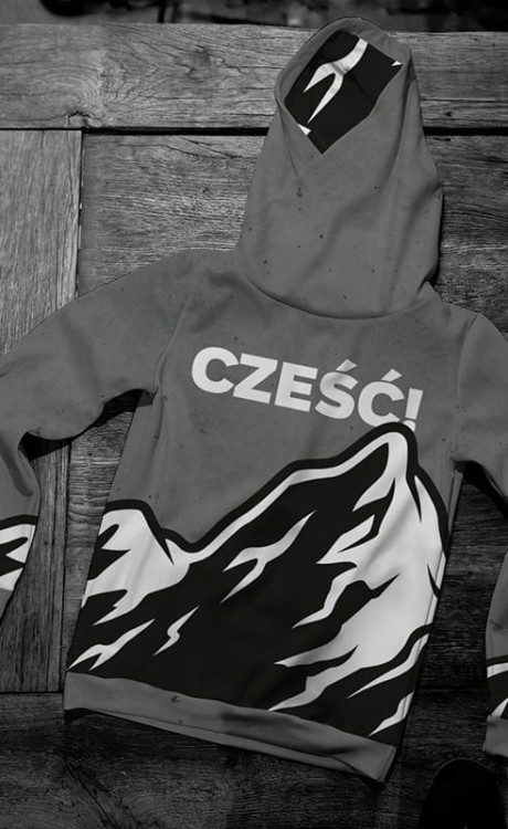 Cześć czarna bluza