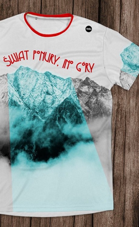 świat ponury ino góry koszulka