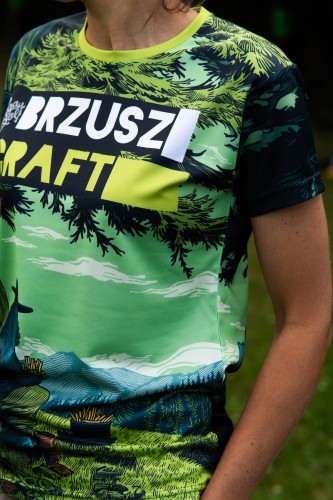 brzuszcraft koszulka damska – zdjęcie realne