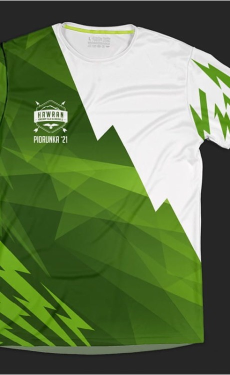 HAWRAN zielona koszulka