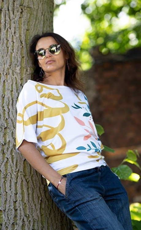 hello kwiatku oversize