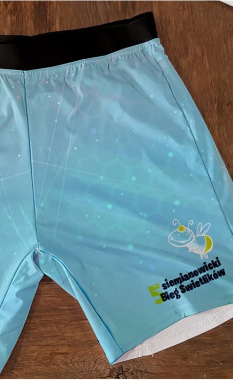 5 siemianowicki bieg świetlików spodenki