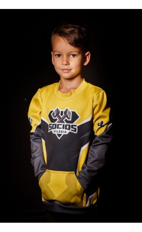 socios bluza prosta żółta