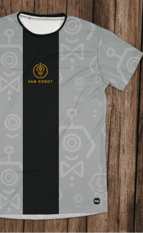 Pan Robot koszulka szara