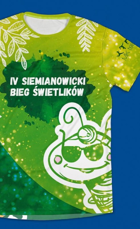 4 siemianowicki bieg świetlików koszulka