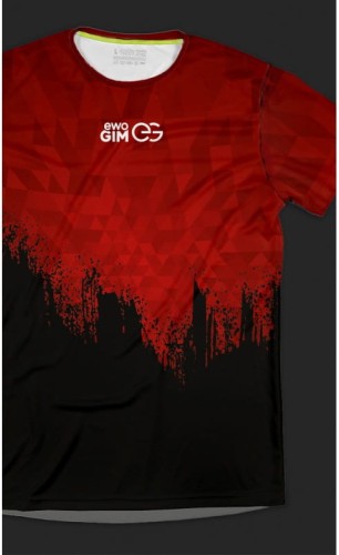 Ewo Gim AZS AWF Katowice - koszulka czerwona